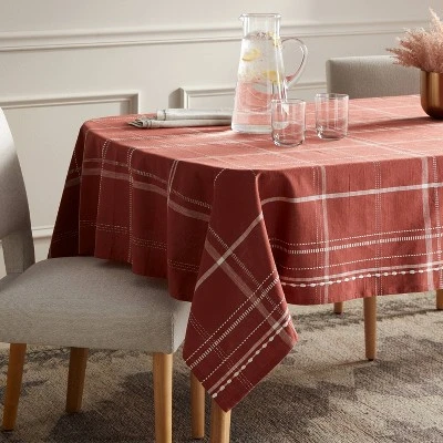 60"x84" Tablecloth Rust Plaid - Threshold™ 60"x84" Tablecloth Rust Plaid - Threshold™ -Home Furnishing Series Shop GUEST 01d42747 d70a 4b8b 91dd 83f72e866514