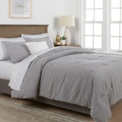 8pc Waffle Weave Comforter & Sheet Set - Threshold™