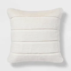 Square Faux Fur Channeled Decorative Throw Pillow - Threshold™ -Home Furnishing Series Shop GUEST 04d5b405 08ea 499d b2bc 17d3b809ec84
