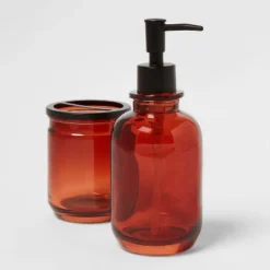Apothecary Glass Soap/Lotion Dispenser Amber - Threshold™ 2 Apothecary Glass Soap/Lotion Dispenser Amber - Threshold™ -Home Furnishing Series Shop GUEST 08c2de21 47d9 4b37 9f4b a3fe8769f8ae