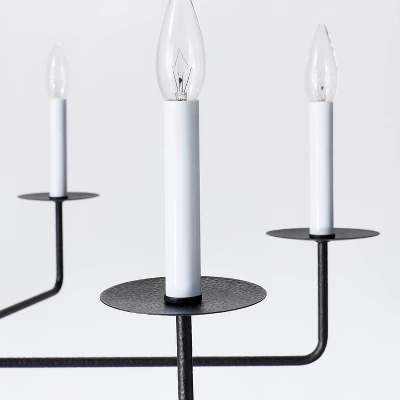 6-Light Hammered Metal Chandelier Black - Threshold™ designed with Studio McGee 6-Light Hammered Metal Chandelier Black - Threshold™ Designed With Studio McGee -Home Furnishing Series Shop GUEST 0d158f37 5c4c 4a8a a5b6 f4edfa424972