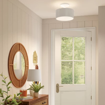 Metal Semi Flush Mount White - Threshold™ Metal Semi Flush Mount White - Threshold™ -Home Furnishing Series Shop GUEST 0e348e26 c7dd 4580 9b13 74be6d632e69