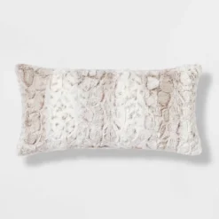 Snow Leopard Ombre Faux Fur Throw Pillow - Threshold™ -Home Furnishing Series Shop GUEST 1e817be4 3c62 4c19 a8dd 3d56b4661eb3