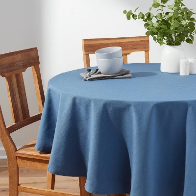 70" Cotton Round Tablecloth Blue - Threshold™ 70" Cotton Round Tablecloth Blue - Threshold™ -Home Furnishing Series Shop GUEST 20c9b0b3 dc22 4b8b a9b7 29aa6d1188c8