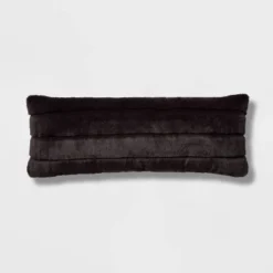 Oversized Oblong Faux Fur Channeled Decorative Throw Pillow - Threshold™ -Home Furnishing Series Shop GUEST 234ab344 e141 4454 a587 a020b4cdd397