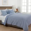 Washed Waffle Weave Duvet Cover & Sham Set - Threshold™