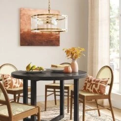 Glam Glass Ceiling Chandelier Brass - Threshold™