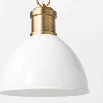 Metal Dome Pendant - Threshold™ designed with Studio McGee Metal Dome Pendant - Threshold™ Designed With Studio McGee -Home Furnishing Series Shop GUEST 262efb16 6bfd 41a8 9fc9 df4418d4be63