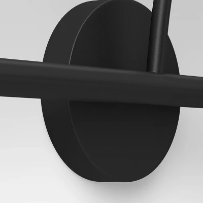 3-Light Industrial Glass Chandelier Matte Black - Threshold™ 3-Light Industrial Glass Chandelier Matte Black - Threshold™ -Home Furnishing Series Shop GUEST 269cd421 0431 4ffe 8ba3 d5444f85e001