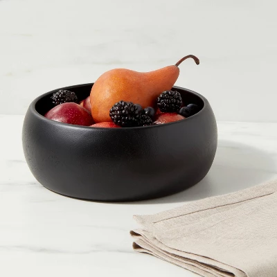118oz Acacia Modern Serving Bowl Black - Threshold™ 118oz Acacia Modern Serving Bowl Black - Threshold™ -Home Furnishing Series Shop GUEST 28dbbf08 f59a 40f8 aff9 bf121ee907eb