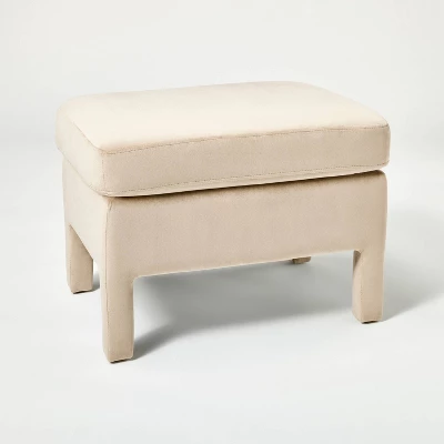 Bellfield Fully Upholstered Ottoman - Threshold™ designed with Studio McGee Bellfield Fully Upholstered Ottoman - Threshold™ Designed With Studio McGee -Home Furnishing Series Shop GUEST 2a370d06 e4b4 4713 8a83 7c6f64112654