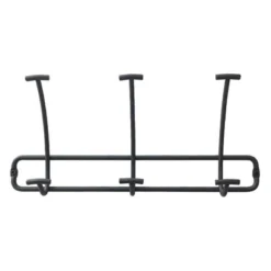 Bent Wire 3 Hooks Rail Black - Threshold™