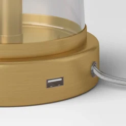 Tapered Fillable Table Lamp With USB (Includes LED Light Bulb) - Threshold™ -Home Furnishing Series Shop GUEST 3b8496c8 7a7c 42dc 8702 8236d147da64