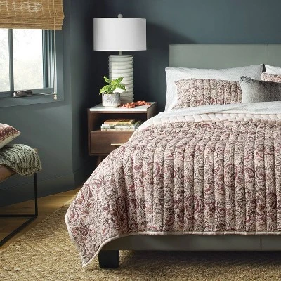 Voile Paisley Printed Quilt Cream - Threshold™ Voile Paisley Printed Quilt Cream - Threshold™ -Home Furnishing Series Shop GUEST 3db86955 a803 4987 b24d d1d45cf26d35