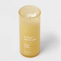 Wellness Jar Citrus And White Oak Candle Yellow - Threshold™ -Home Furnishing Series Shop GUEST 4f867f15 ed49 4002 b0aa a669af9a9d37