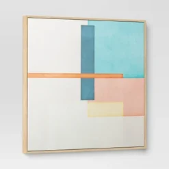 (Set Of 2) 24" X 24" Color Blocks Framed Wall Canvases - Threshold™ -Home Furnishing Series Shop GUEST 50ae9f34 a33f 4577 b93c 431d13d80a23