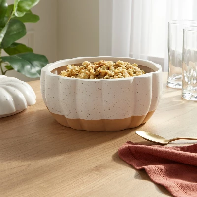 Large Pumpkin Serving Bowl Ivory - Threshold™ Large Pumpkin Serving Bowl Ivory - Threshold™ -Home Furnishing Series Shop GUEST 521badab 64d1 4cd7 9f76 d219b20197c1