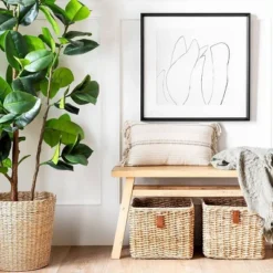 (Set Of 2) 24" X 24" Sketch Art Print Black/White - Threshold™ Designed With Studio McGee -Home Furnishing Series Shop GUEST 55a5f7b4 c4ed 4cf8 b20c 11adee0c94de