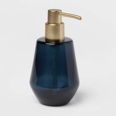 Smokey Glass Soap Pump Blue - Threshold™ Smokey Glass Soap Pump Blue - Threshold™ -Home Furnishing Series Shop GUEST 55d146a5 7dc2 44f3 a212 2fff91c78578
