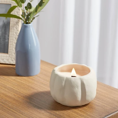 12oz Brushed Abstract Pumpkin Ceramic with Woodwick and Dustcover Honeycrisp Apple Cider Candle - Threshold™ 12oz Brushed Abstract Pumpkin Ceramic With Woodwick And Dustcover Honeycrisp Apple Cider Candle - Threshold™ -Home Furnishing Series Shop GUEST 55db8830 52f8 46f5 a928 fc8bb2b60cb3