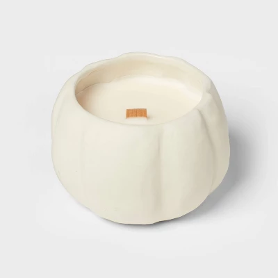 12oz Brushed Abstract Pumpkin Ceramic with Woodwick and Dustcover Spice Vanilla Fig Candle - Threshold™ 12oz Brushed Abstract Pumpkin Ceramic With Woodwick And Dustcover Spice Vanilla Fig Candle - Threshold™ -Home Furnishing Series Shop GUEST 56dcf7e4 f6a0 44c9 ac04 ae33916564fb