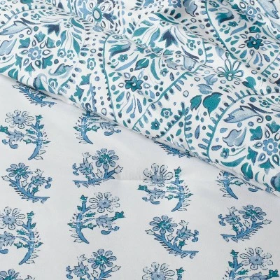 12pc Reversible Paisley Print Comforter & Sheets Set Blue/Dark Teal Blue - Threshold™ 12pc Reversible Paisley Print Comforter & Sheets Set Blue/Dark Teal Blue - Threshold™ -Home Furnishing Series Shop GUEST 5905586d 97c3 463f a986 2521cf0e7a13