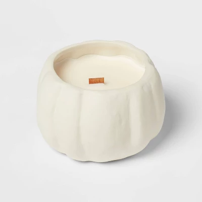 12oz Brushed Abstract Pumpkin Ceramic with Woodwick and Dustcover Pumpkin Woods Candle - Threshold™ 12oz Brushed Abstract Pumpkin Ceramic With Woodwick And Dustcover Pumpkin Woods Candle - Threshold™ -Home Furnishing Series Shop GUEST 5b059e28 6e08 45a7 a86f dbf22968050c