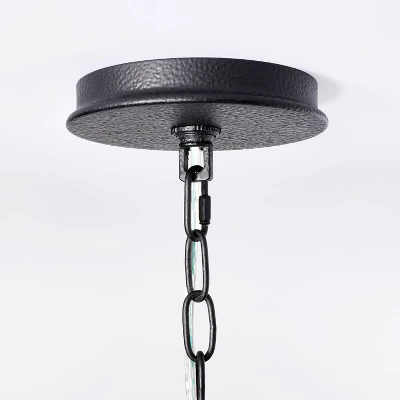 6-Light Hammered Metal Chandelier Black - Threshold™ designed with Studio McGee 6-Light Hammered Metal Chandelier Black - Threshold™ Designed With Studio McGee -Home Furnishing Series Shop GUEST 5caf09a7 fb10 4e51 bd95 2e94ca49e871