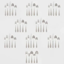 45pc Luxor 18/10 Stainless Steel Flatware Set - Threshold Signature™ -Home Furnishing Series Shop GUEST 5eeff87b f0a4 4f68 abf1 8b0a61366404