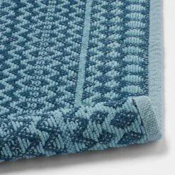 20"x32" Mixed Texture Chenille Bath Rug Teal Blue - Threshold™ 2 20"x32" Mixed Texture Chenille Bath Rug Teal Blue - Threshold™ -Home Furnishing Series Shop GUEST 5f518d55 c95d 450d 8e28 f9ed439cc95f