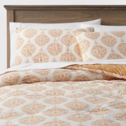 Medallion Printed Comforter & Sham Set Off-White/Dark Gold - Threshold™ -Home Furnishing Series Shop GUEST 60cf55a4 b131 4cd9 9d3e f2d1287d9cce
