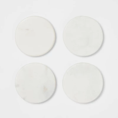 4pk Marble Coasters White - Threshold™ 4pk Marble Coasters White - Threshold™ -Home Furnishing Series Shop GUEST 637cb091 4c4f 4ade a059 3bf46991e130