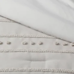 4pc Clipped Stripe Poms Comforter Bedding Set - Threshold™ -Home Furnishing Series Shop GUEST 6474436f 0746 4a2d 8720 5e4921bc6129