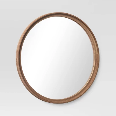 26" Classic Wood Round Mirror Natural - Threshold™ 26" Classic Wood Round Mirror Natural - Threshold™ -Home Furnishing Series Shop GUEST 6e0d23aa 47c9 4a7c 827b 4d4a7ea57f24