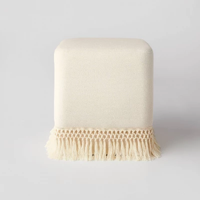 Westchester Fringe Cube - Threshold™ designed with Studio McGee Westchester Fringe Cube - Threshold™ Designed With Studio McGee -Home Furnishing Series Shop GUEST 6f04094d 3fc1 4a6b 81c5 ea5b501af952