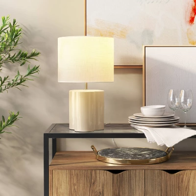 Modern Clover Table Lamp Cream - Threshold™ Modern Clover Table Lamp Cream - Threshold™ -Home Furnishing Series Shop GUEST 751d374f e23a 4cce a761 bca2112cf48a