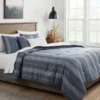 5pc Reversible Heathered Herringbone Stripe Comforter Set - Threshold™