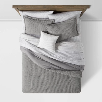 8pc Waffle Weave Comforter & Sheet Set - Threshold™ 8pc Waffle Weave Comforter & Sheet Set - Threshold™ -Home Furnishing Series Shop GUEST 7c374275 7c0e 44e1 a289 5f6b635d5479