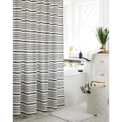 Striped Shower Curtain Black/White - Threshold™ -Home Furnishing Series Shop GUEST 7f7c3a99 e20e 449e ba65 7e1967da8491