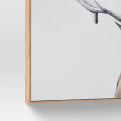47" X 24" Deer Framed Wall Canvas - Threshold™ 2 47" X 24" Deer Framed Wall Canvas - Threshold™ -Home Furnishing Series Shop GUEST 801f9c94 a9bf 43ed b5ef dcc9caa0f1b7