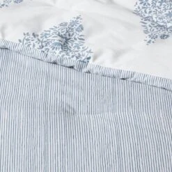 Reversible Medallion Family-Friendly Comforter & Sham Set White/Blue - Threshold™ -Home Furnishing Series Shop GUEST 8379fc25 7fa6 4813 85c3 f448eb527eae