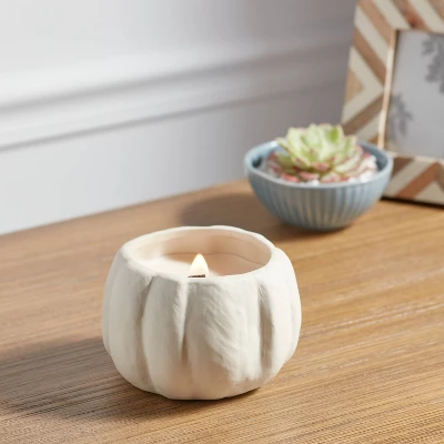 12oz Brushed Abstract Pumpkin Ceramic with Woodwick and Dustcover Pumpkin Woods Candle - Threshold™ 12oz Brushed Abstract Pumpkin Ceramic With Woodwick And Dustcover Pumpkin Woods Candle - Threshold™ -Home Furnishing Series Shop GUEST 854cd598 3167 47a0 be95 5d1559e2b9bf