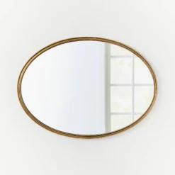 26" X 36" Oval Shape Antique Mirror Brass - Threshold™ Designed With Studio McGee -Home Furnishing Series Shop GUEST 85fc05a1 1747 4c0e ba5e d5fae5715021