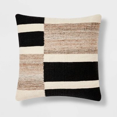 Oversized Blocked Woven Square Throw Pillow - Threshold™ Oversized Blocked Woven Square Throw Pillow - Threshold™ -Home Furnishing Series Shop GUEST 864410dc 2c42 4709 81f7 2d6de2ae0e28