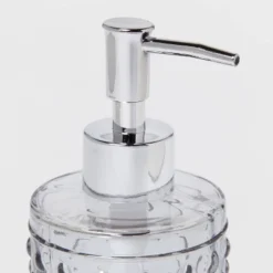 Hobnail Glass With Plastic Pump Soap/Lotion Dispenser Gray Tint - Threshold™ -Home Furnishing Series Shop GUEST 8674220e b804 4e8f a76c 3cf63dc82653
