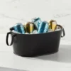 2.5gal Metal Beverage Tub Black - Threshold™