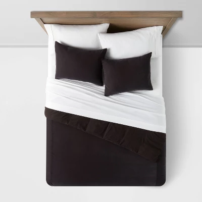 Lustrous Velvet Duvet Cover & Sham Set - Threshold™ Lustrous Velvet Duvet Cover & Sham Set - Threshold™ -Home Furnishing Series Shop GUEST 8a731de7 590a 4569 aab2 b24dccbe2014