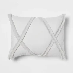 4pc Clipped Stripe Poms Comforter Bedding Set - Threshold™ -Home Furnishing Series Shop GUEST 8d139982 3828 47ac 895d 4255d7a3549e