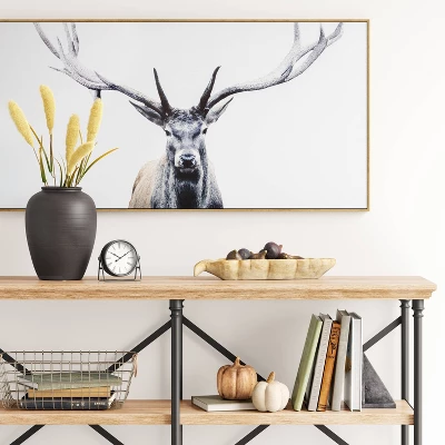 47" x 24" Deer Framed Wall Canvas - Threshold™ 47" X 24" Deer Framed Wall Canvas - Threshold™ -Home Furnishing Series Shop GUEST 8e888605 181c 44f4 9f5e 44f2a41e042c