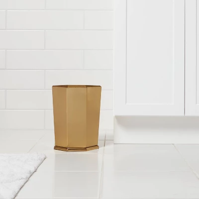 Bathroom Wastebasket Gold - Threshold™ Bathroom Wastebasket Gold - Threshold™ -Home Furnishing Series Shop GUEST 92d90aba b776 4c79 9768 be0ca8a2a546